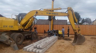 Свайные железобетонные фундаменты