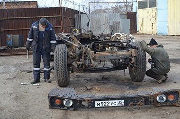 Ремонт гусеничных, башенных и автокранов. Выездной ремонт