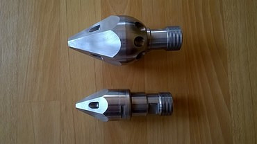 Насадки ДКТ для каналопромывочных машин для поливомоечных машин