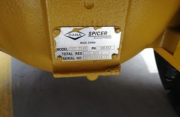 16D 2149 , Мост DANA на самосвал Famt 12T для самосвалов