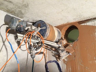 Бурение бетона