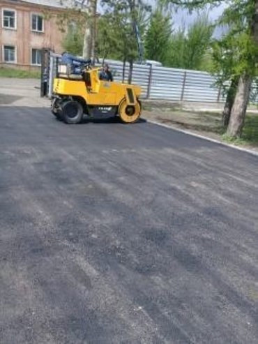 Укладка асфальта