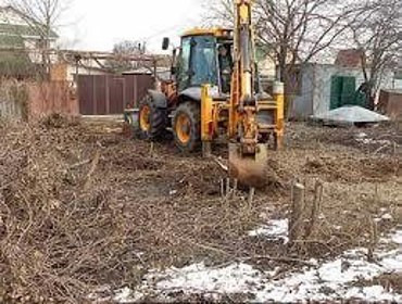 Удаление пней, кустарников и поросли