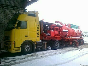 Откачка канализации, выгребных ям