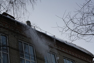 Уборка крыш