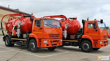 Откачка канализационных ям, стоков, туалетов