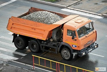 Перевозка щебня и сыпучих грузов автотранспортом