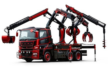 Ремонт КМУ, стрел любой сложности