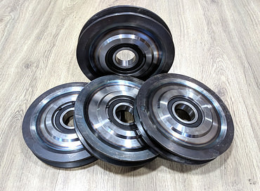 Ролик 170 мм закаленный для манипуляторов Kanglim, Tadano, KATO и других