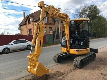 Земляные работы мини экскаватором