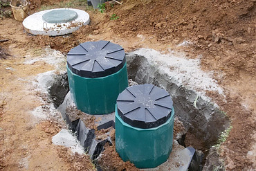 Монтаж пластиковых септиков