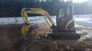 Рытье котлованов, траншей, колодцев, ям