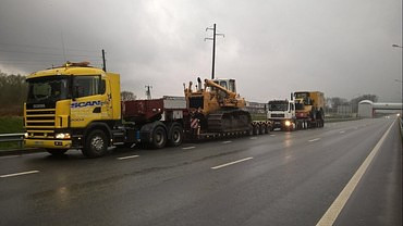 Перевозка негабаритных грузов