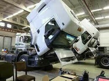 Ремонт грузовиков, автобусов, прицепов и полуприцепов иностранного производства