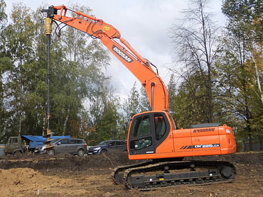 На базе экскаватора Doosan DX225