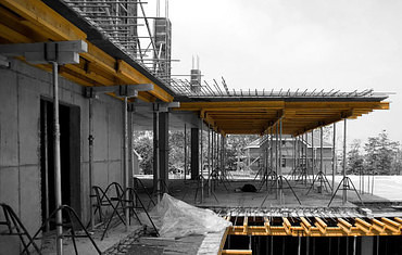 Стойки в сборе, балки, фанера