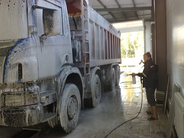 Грузовая автомойка