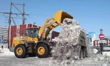 Уборка территории от снега