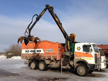 МАЗ - 6303 А5 с краном манипулятором