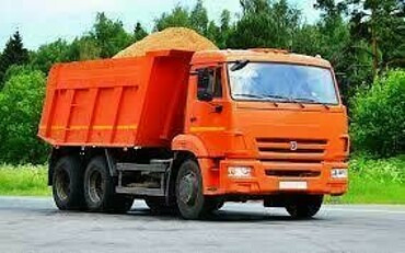 Транспортировка песка