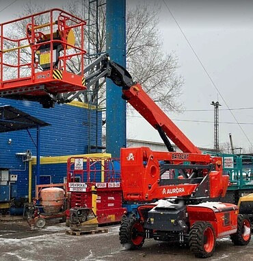 Коленчатый подъемник