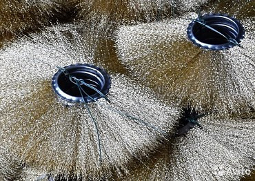 Диск металлический для щёток дорожных