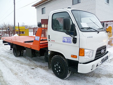Hyundai  HD-78 со сдвижной платформой 