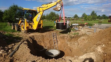 Услуги копания траншей