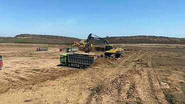 Земляные работы. Планировка