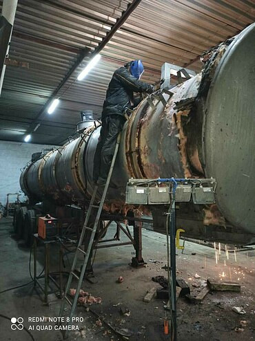 Сварочный ремонт автоцистерн, самосвалов, ковшей экскаваторов