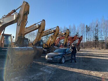 Аренда ГУСЕНИЧНЫХ ЭКСКАВАТОРОВ