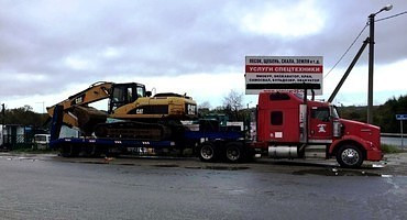 Перевозка негабаритных грузов