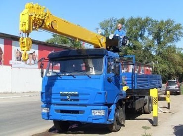 Камаз 65117 с КМУ 6т