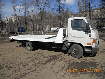 Hyundai HD-78 со сдвижной платформой