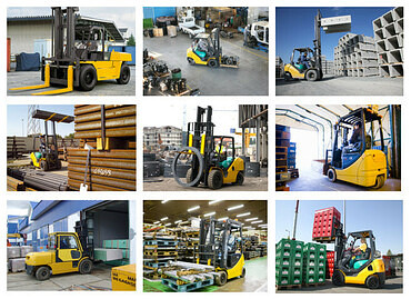 TCM, Komatsu, Toyota