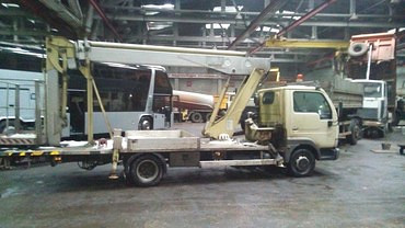 Ремонт автовышек Hyundai, Isuzu, Mitsubishi, Nissan