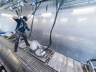 Мойка и пропарка автоцистерн, танк-контейнеров