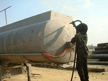 Пескоструйная очистка поверхностей