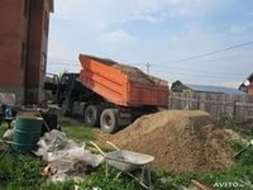 Продажа песка с доставкой