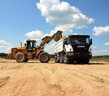 Перевозка щебня