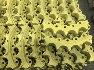 Сектор зубчатый 1101-19-14 для бульдозеров