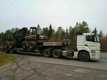 Перевозка негабаритных длинномерных грузов