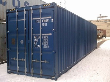 Контейнер 40 футов 40 футовый   (Dry Van)  