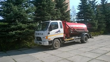 Откачка воды и нечистот