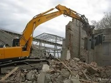 Демонтаж строений