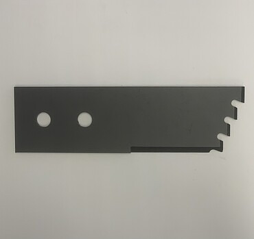 Нож КСК-1.50.008 кустарниковый (ЕМ-1,3) сталь 65Г для всех марок спецтехники