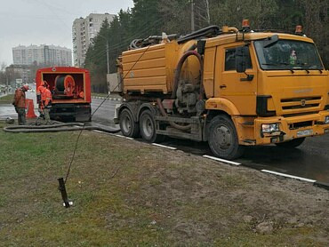 Аварийная прочистка канализации