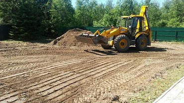 Земляные работы планировка