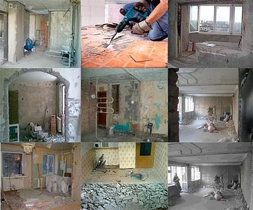 Демонтаж строений