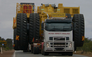 Перевозка негабаритных грузов